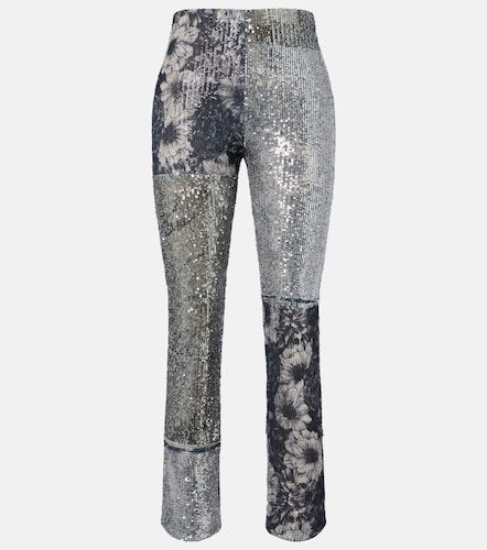 Pantalon slim à sequins - Maison Margiela - Modalova
