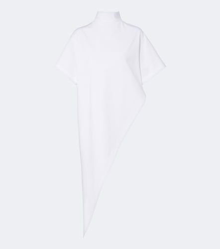 Alaïa T-shirt asymétrique en coton - Alaia - Modalova