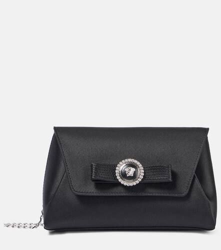 Pochette Gianni Ribbon Small en satin - Versace - Modalova