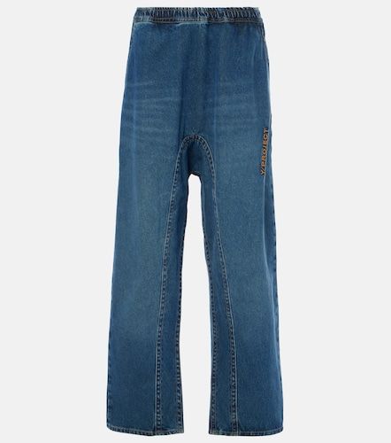 Jean wide taille basse à logo - Y/Project - Modalova