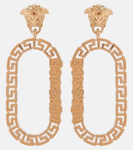Versace Boucles d'oreilles Greca - Versace - Modalova