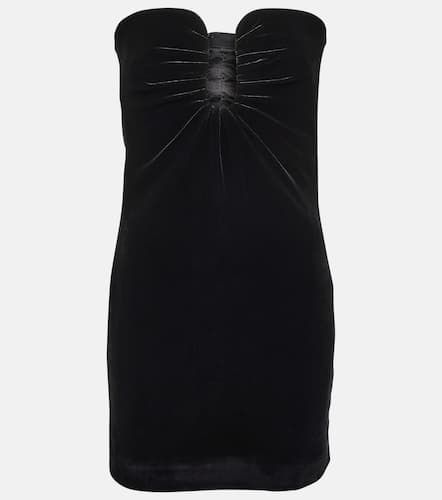 Robe bustier en velours - Roland Mouret - Modalova