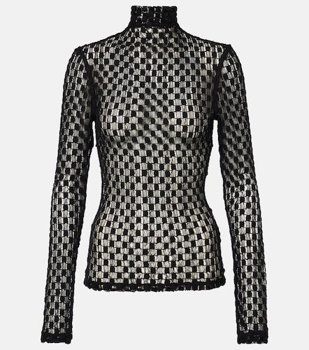 Róhe Top en coton mélangé et dentelle - Rohe - Modalova