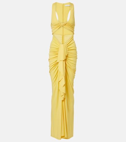 Robe Vivenda froncée à découpes - Christopher Esber - Modalova