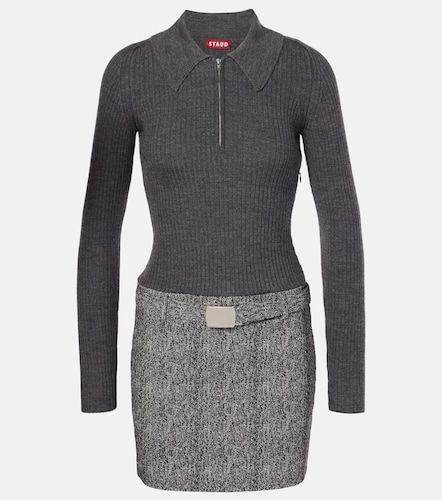Staud Robe Platt ceinturée - Staud - Modalova