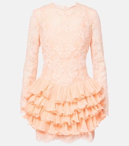 Zimmermann Robe Crush Lace Frill - Zimmermann - Modalova