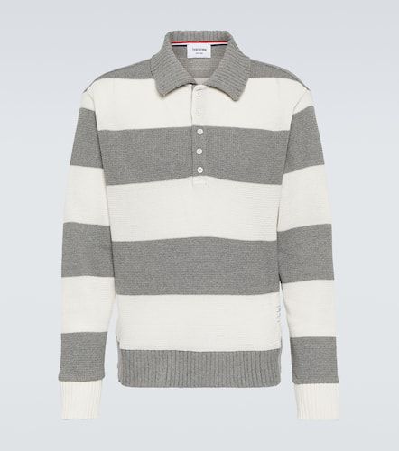 Thom Browne Polo rayé en coton - Thom Browne - Modalova