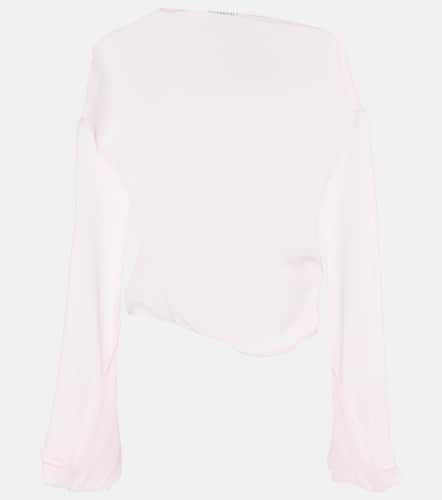 Blouse transparente asymétrique - JW Anderson - Modalova