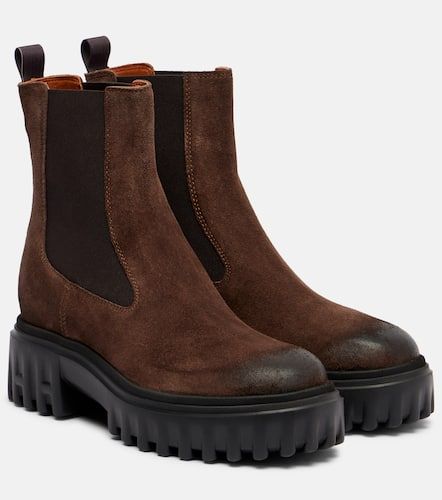 Bottines Chelsea H700 en daim - Hogan - Modalova