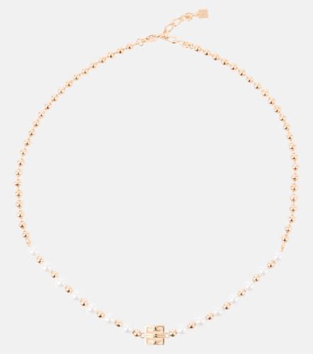 Collier 4G à perles fantaisie - Givenchy - Modalova