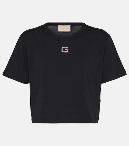 Gucci T-shirt en coton à ornements - Gucci - Modalova