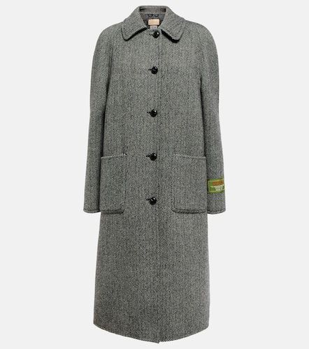 Manteau en laine GG réversible - Gucci - Modalova