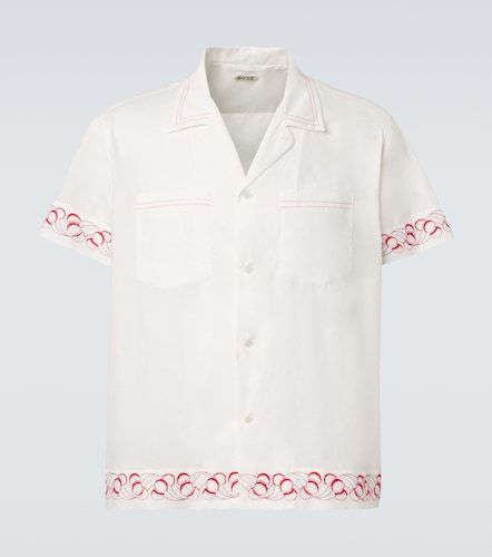Bode Chemise brodée en coton - Bode - Modalova