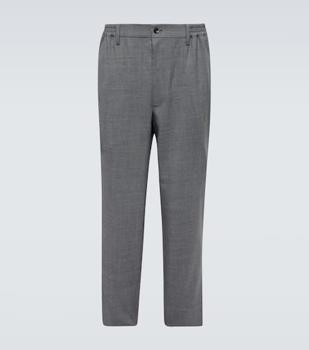 Pantalon droit en laine - Comme des Garçons Homme Deux - Modalova