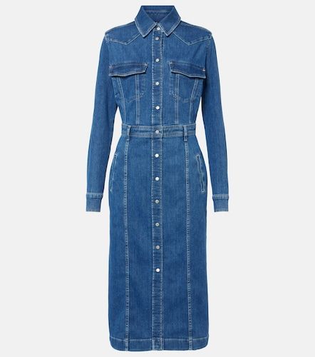 Robe midi en denim - 7 For All Mankind - Modalova
