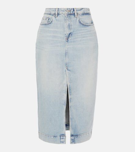 Jupe midi Amber en jean - 7 For All Mankind - Modalova