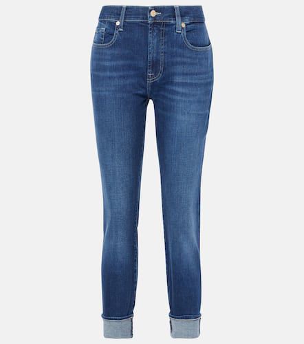 Jean skinny raccourci à taille mi-haute - 7 For All Mankind - Modalova