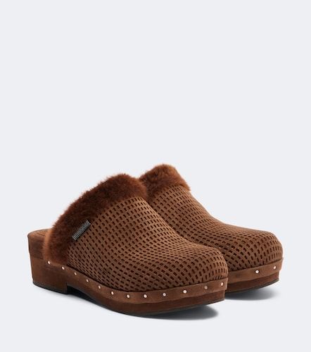 Mules Monili en daim - Brunello Cucinelli - Modalova