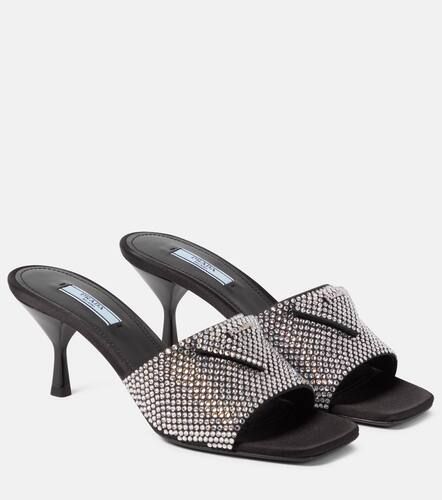 Prada Mules à cristaux - Prada - Modalova