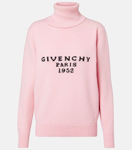 Pull à col roulé en laine et cachemire - Givenchy - Modalova