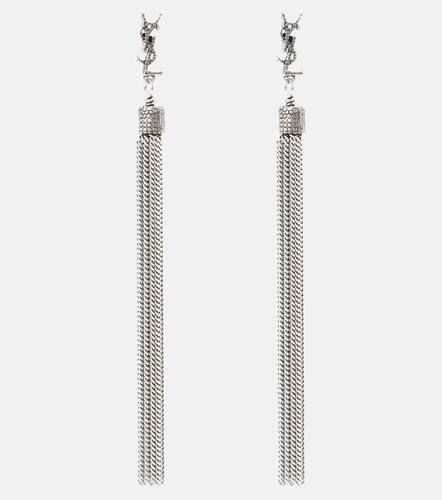 Boucles d'oreilles chaînes Loulou - Saint Laurent - Modalova