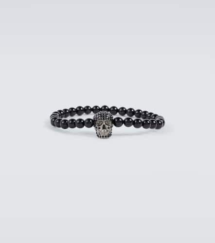 Bracelet Skull à perles - Alexander McQueen - Modalova