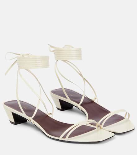 Sandales Graphic Strap en cuir - The Row - Modalova