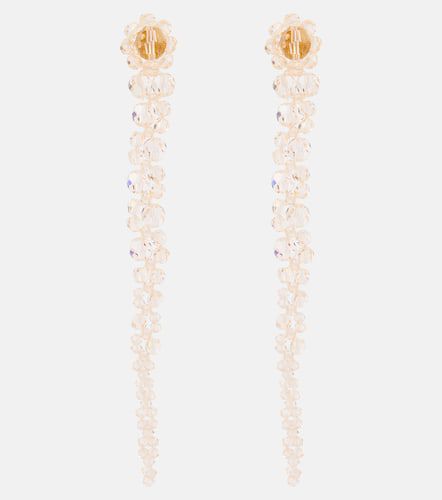 Boucles d’oreilles Drip à cristaux - Simone Rocha - Modalova