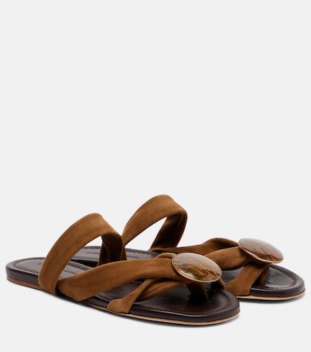 Mules Doma en daim à ornements - Christopher Esber - Modalova