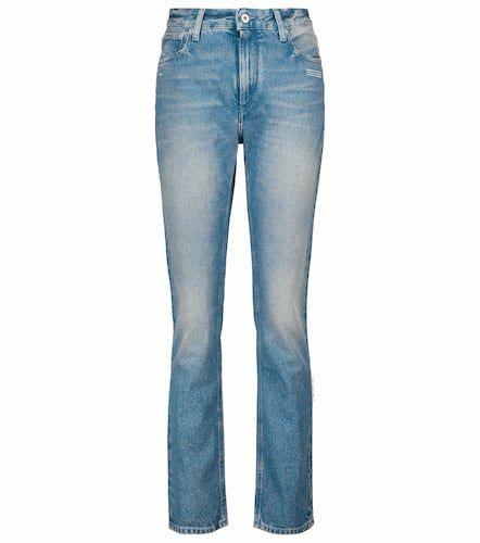 Off-White Jean slim à taille haute - Off-White - Modalova