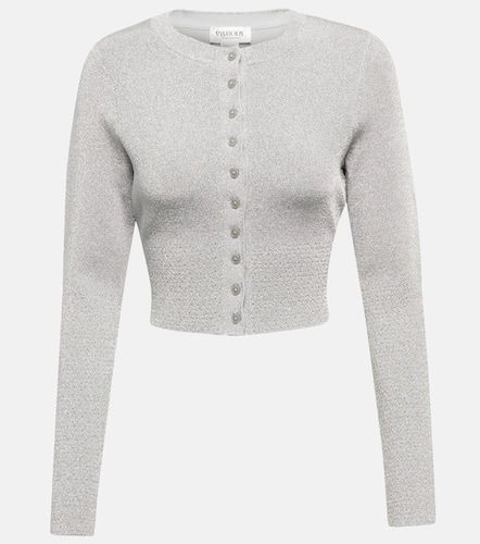 Cardigan raccourci à paillettes - Victoria Beckham - Modalova