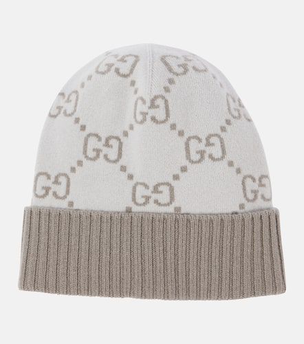 Bonnet GG en jacquard de cachemire - Gucci - Modalova