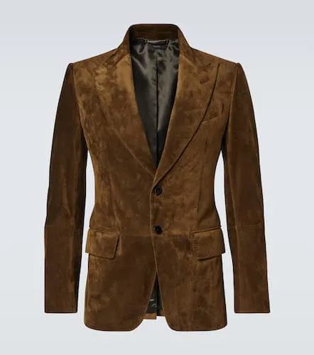 Tom Ford Blazer en daim - Tom Ford - Modalova