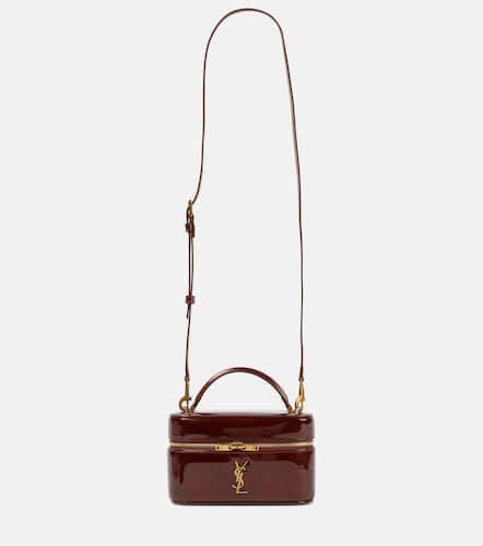 Sac vanity en cuir verni - Saint Laurent - Modalova