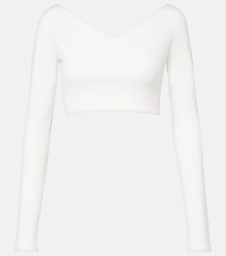 Alaïa Top portefeuille en coton mélangé - Alaia - Modalova