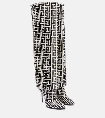 Balmain Bottes Ariel en cuir - Balmain - Modalova