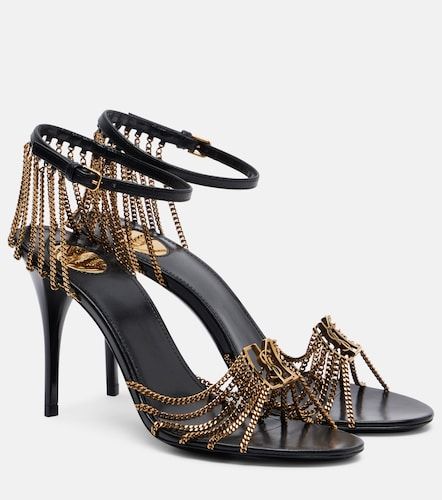 Sandales Babylone 90 en cuir - Saint Laurent - Modalova