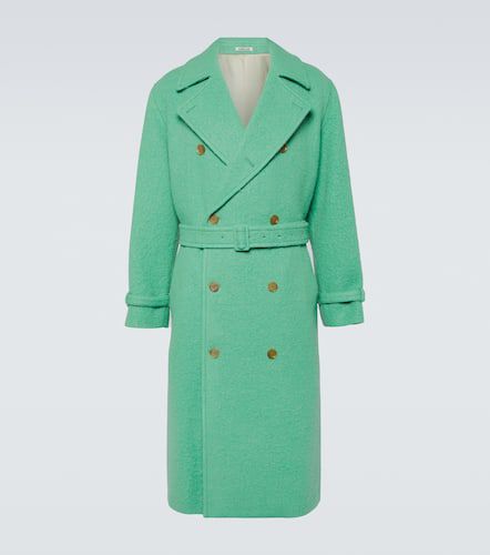 Trench-coat Melton en laine et alpaga - Auralee - Modalova