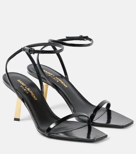 Sandales Lee 75 en cuir - Saint Laurent - Modalova