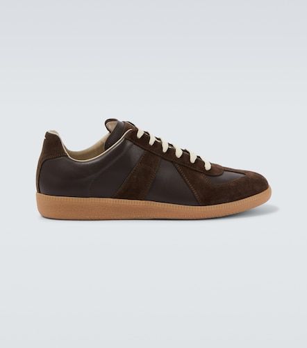 Baskets Replica en cuir et daim - Maison Margiela - Modalova