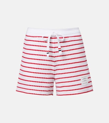 Short en coton à rayures - Thom Browne - Modalova