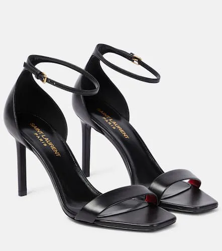 Sandales Amber 85 en cuir - Saint Laurent - Modalova