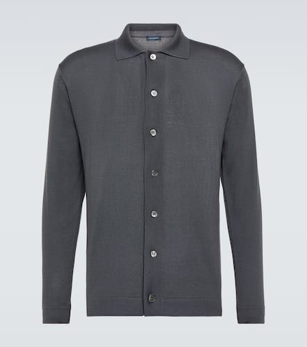 Chemise Henley en laine - Thom Sweeney - Modalova