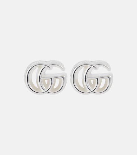 Boucles d’oreilles GG Marmont en argent sterling - Gucci - Modalova