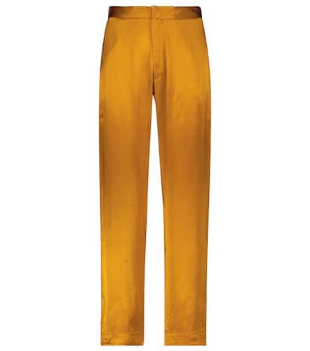 Pantalon de pyjama Olbia en satin de bambou - Asceno - Modalova