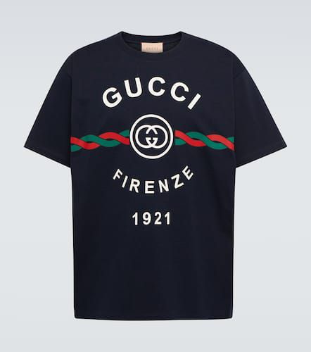 Gucci T-shirt en coton à logo - Gucci - Modalova