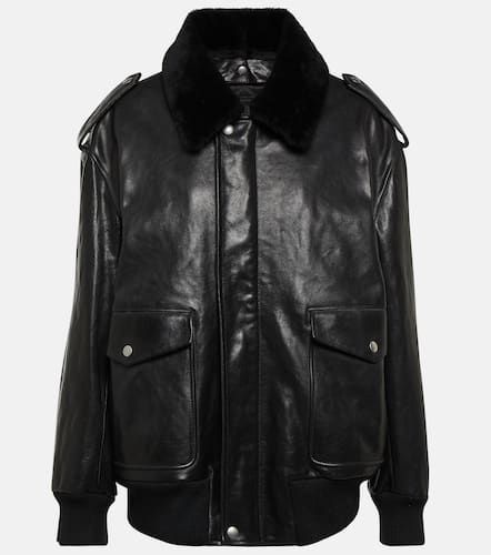 Prada Veste bomber en cuir - Prada - Modalova