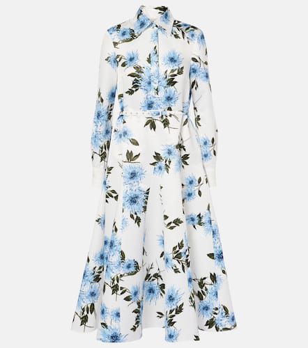 Robe chemise Tomasina à fleurs - Emilia Wickstead - Modalova
