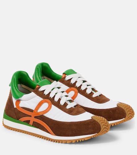 Loewe Baskets Flow Runner en daim - Loewe - Modalova