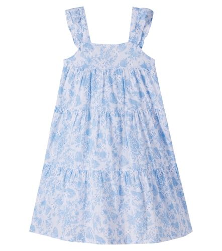 Robe brodée en coton de fleurs - Tartine et Chocolat - Modalova